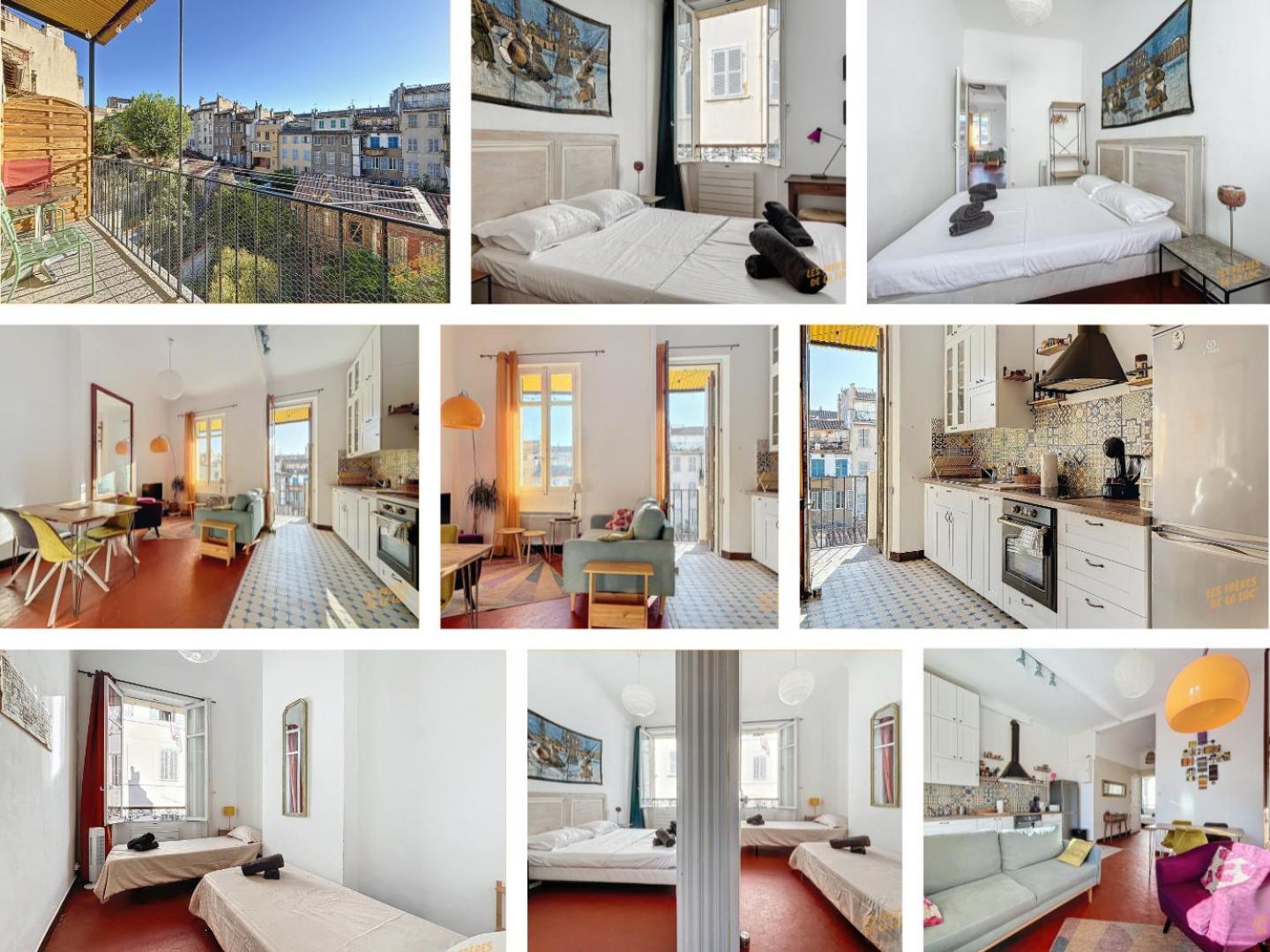 Cosy - Ultra Centre & Balcon - Les Freres De La Loc' Appartement